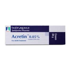 كريم اكرتين 0.05% لعلاج حب الشباب-30g