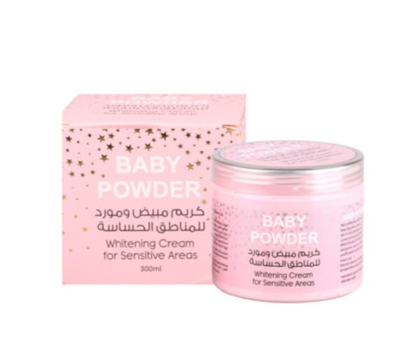 كريم مبيض ومورد للمناطق الحساسه من بيبي بودر-360g