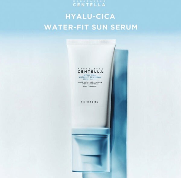 ⁦سيروم واقي شمس مدغشقر سينتيلا هيالو-سيكا  ووتر فيت SPF50+ من سكين1004-50مل⁩ - الصورة ⁦3⁩