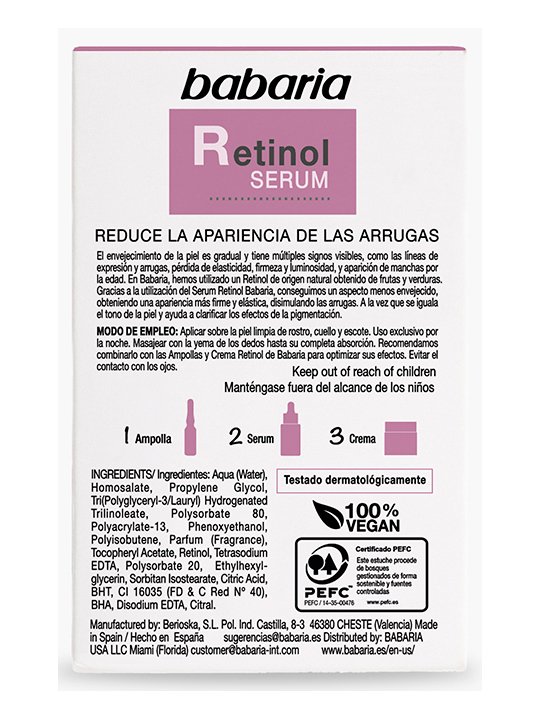 سيريوم الريتينول للتجاعيد من باباريا-30 مل - الصورة 2