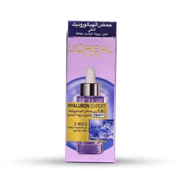 سيروم هيالورون إكسبرت لتعزيز مرونة البشرة بحمض الهيالورونيك من لوريال باريس-30مل