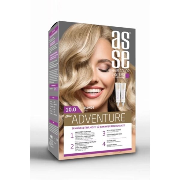 صبغة شعر ASSE – أشقر فاتح ثلجي 10.0