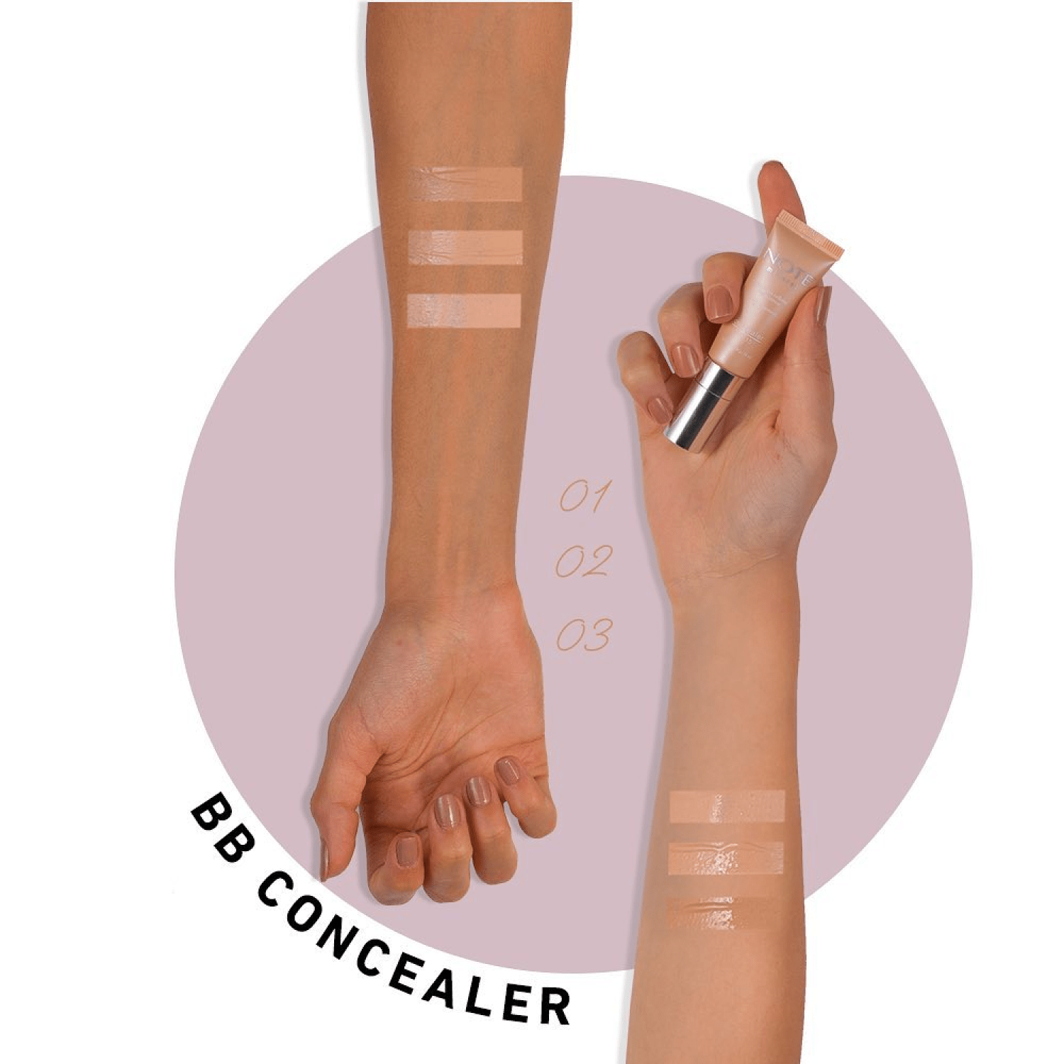 كونسيلر خافي العيوب مينيرال من نوت كوزمتيك - الصورة 2