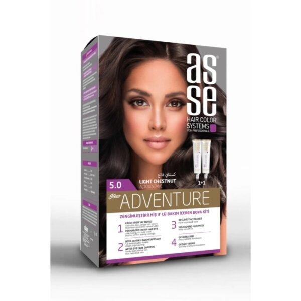 صبغة شعر ASSE – كستنائي فاتح 5.0