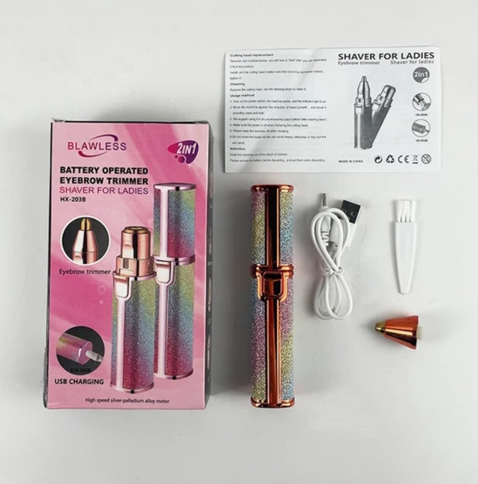 ماكينة تشذيب الحواجب الكهربائية للنساء من BLAWLESS - الصورة 2