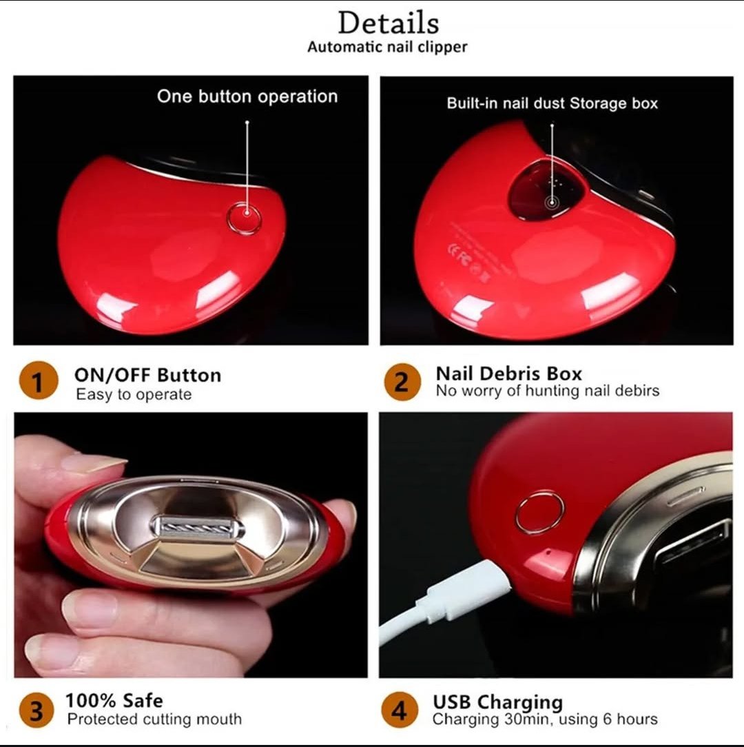 مقص أظافر كهربائي من يوميت - الصورة 2