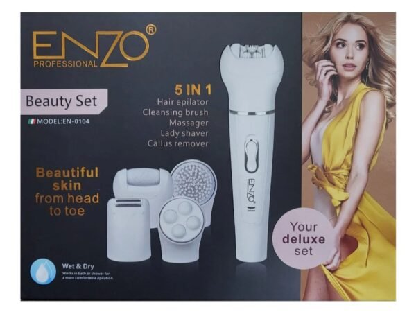 مجموعة العناية النسائية المتكاملة 5 في 1 من إنزو