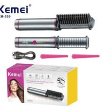 مشط فرد الشعر الكهربائي القابل للشحن من كيمي