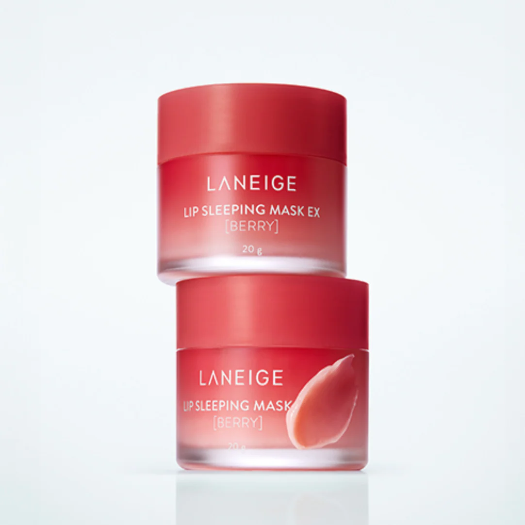 قناع الشفاه المرطب الليلي بالبيري من لانيج-20g - الصورة 2