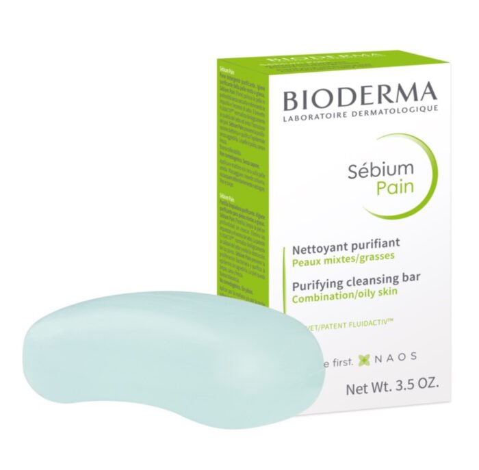 صابون لتنظيف الوجه والجسم للبشره المختلطه والدهنيه  من بايوديرما-100g