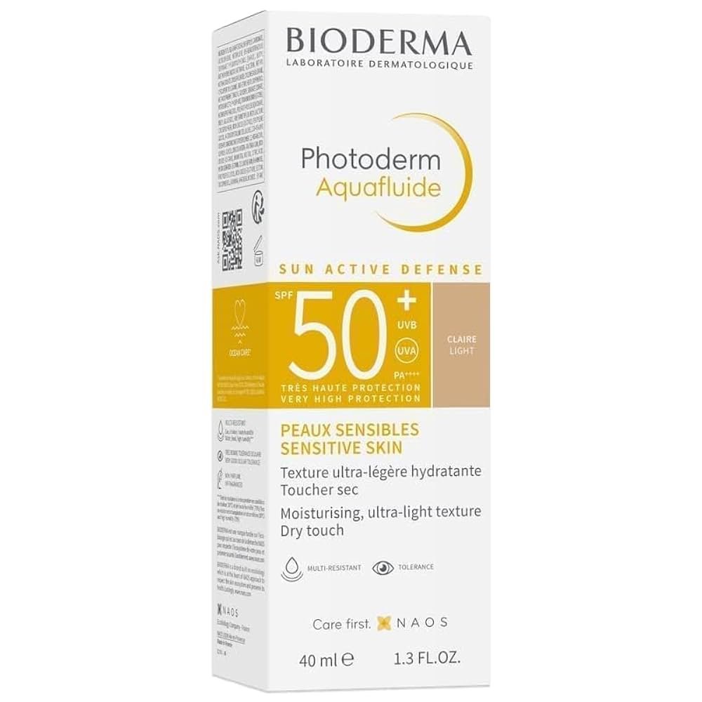 واقي شمس بملمس خفيف كالماء مع كريم اساس من بايوديرما-40مل