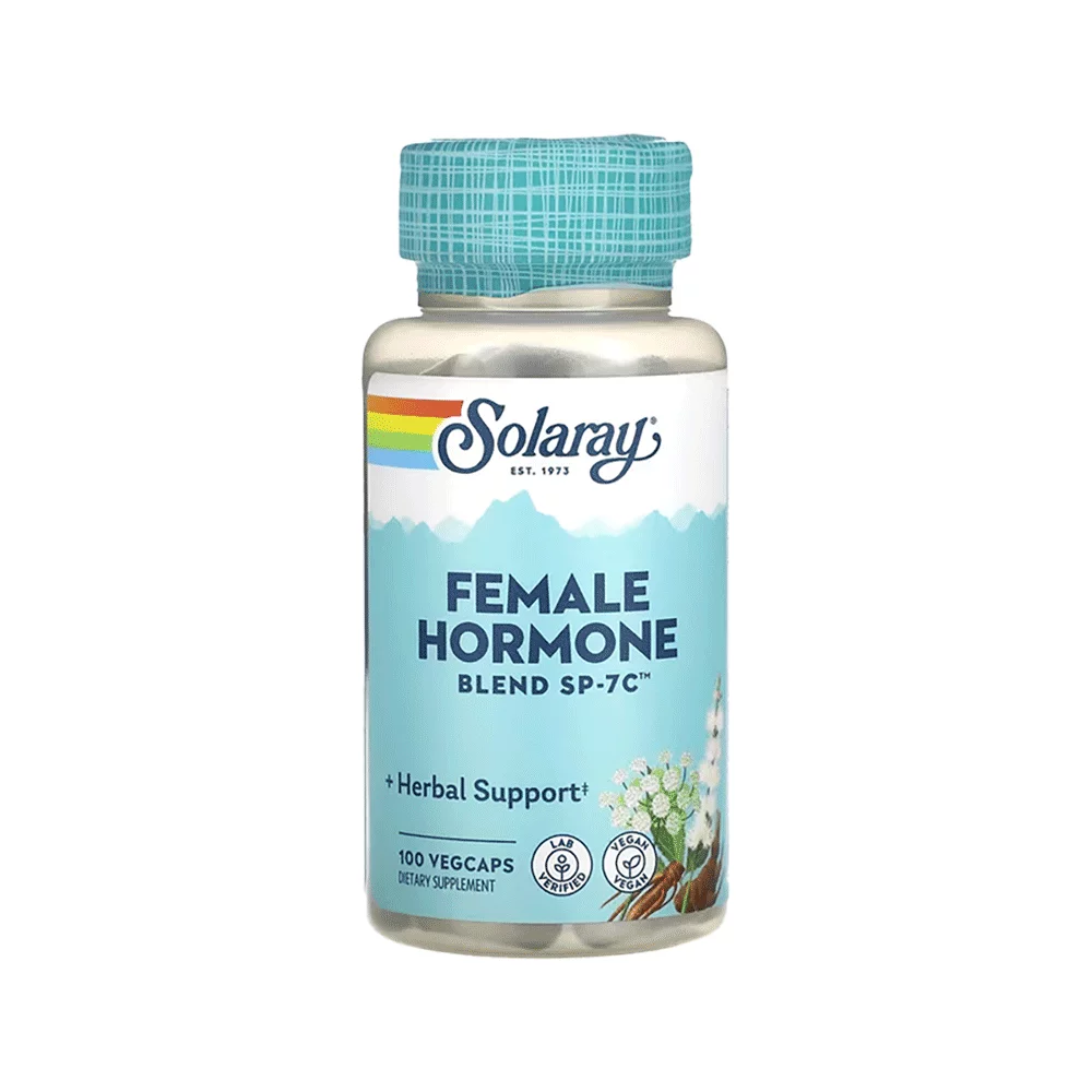 مكمل غذائي بتركيبة SP-7C لدعم الهرمونات الانثوية من سولاري- 100 كبسولة