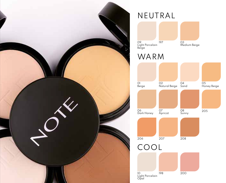 بودرة مضغوطة لومينوس سيلك من نوت كوزمتيك - 10مل - الصورة 2