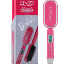 مشط تجفيف وتنعيم الشعر الأيوني المسطح من إنزو