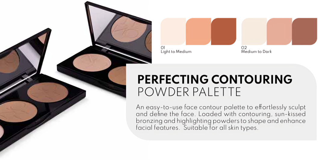 باليت بودرة الكونتور من نوت كوزمتيك - الصورة 2