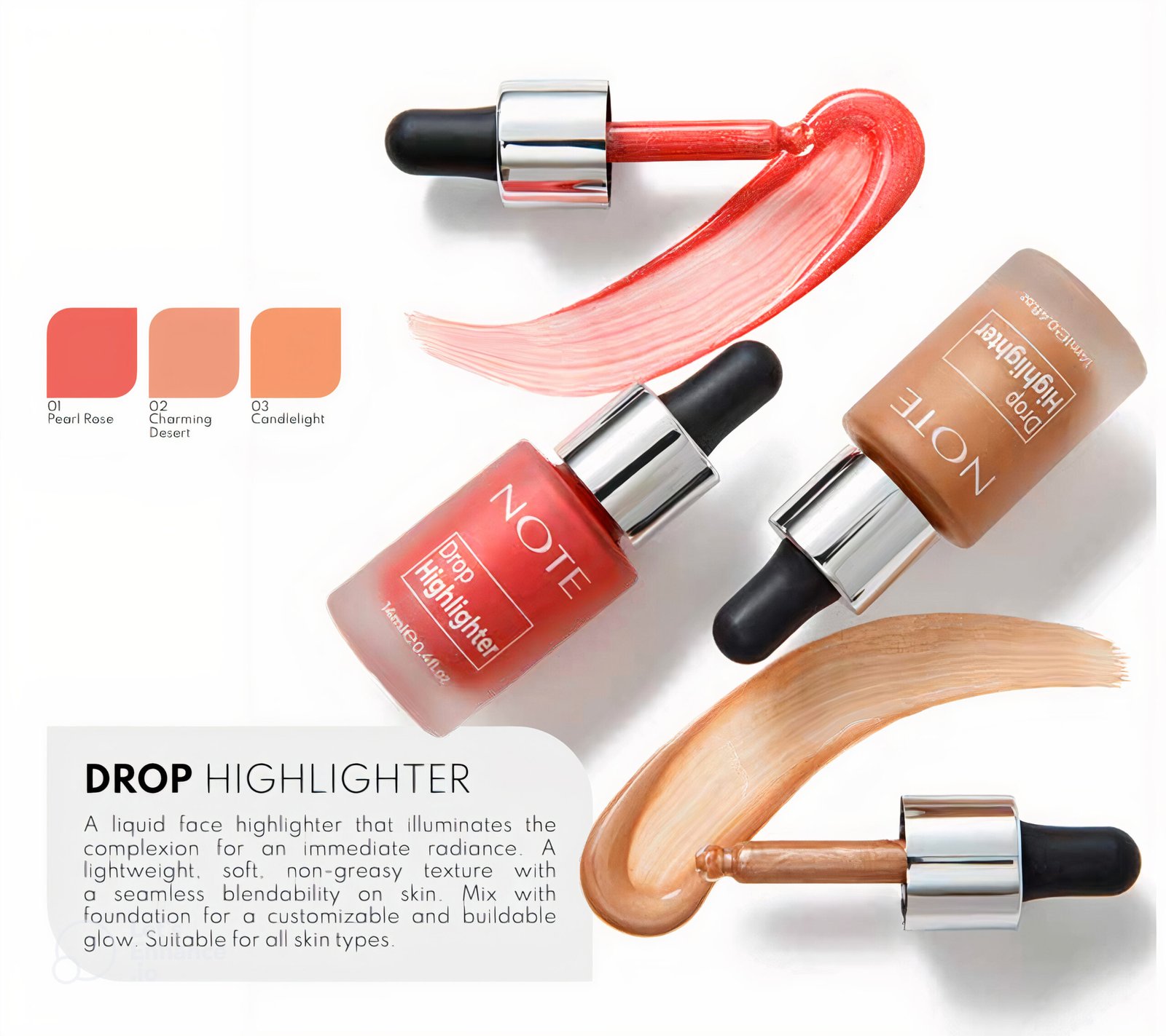 هايلايتر سائل من نوت كوزمتيك - 14مل - الصورة 2