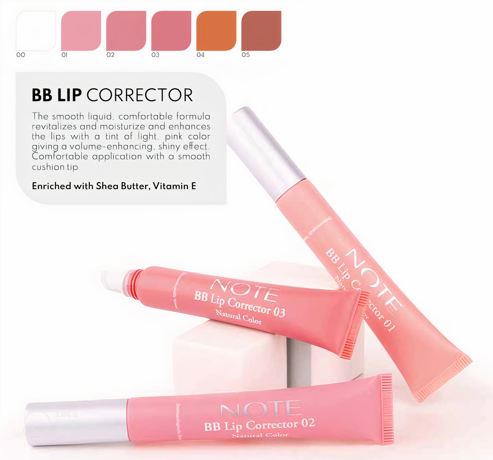 مصحح شفاه بي بي من نوت كوزمتيك - 12 مل - الصورة 2