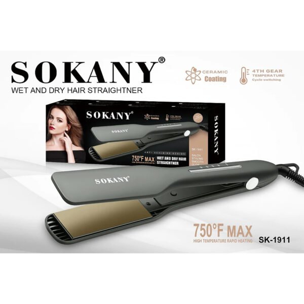 مملس الشعر الاحترافية للشعر الجاف والرطب من سوكاني