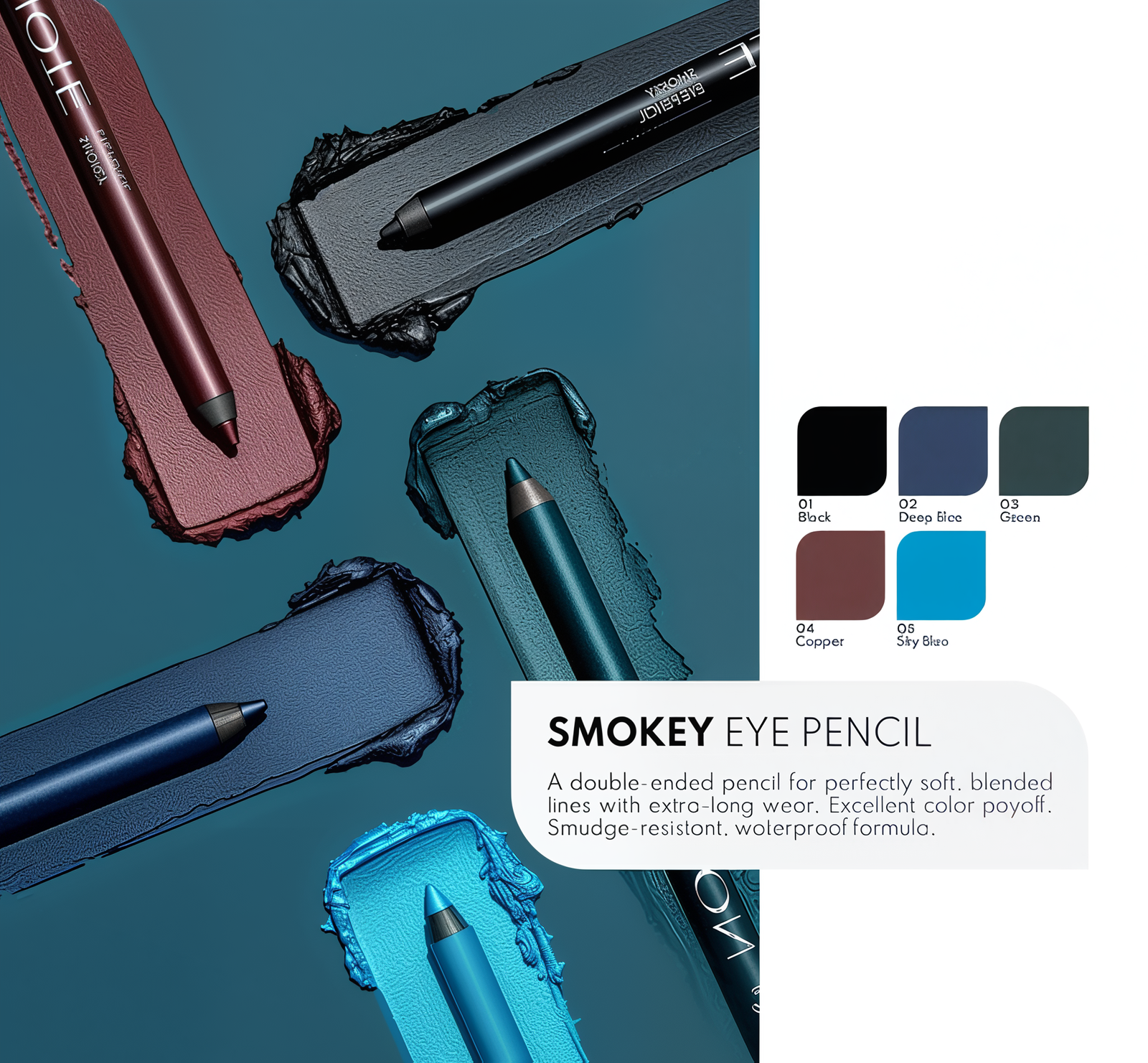 قلم آي بنسل سموكي آي من نوت كوزمتيك - 6.5g - الصورة 2