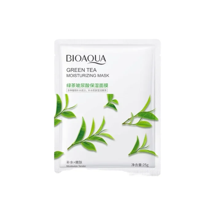 قناع ترطيب و تنقية الوجه بخلاصة الشاي الأخضر من بيواكوا - 25g