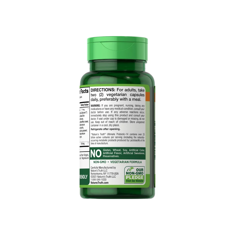 مكمل غذائي سوبر جينسينج كومبلكس مع الرويال جيلي للصحة الجنسية من ناتشرز تروث - 60 كبسولة - الصورة 3