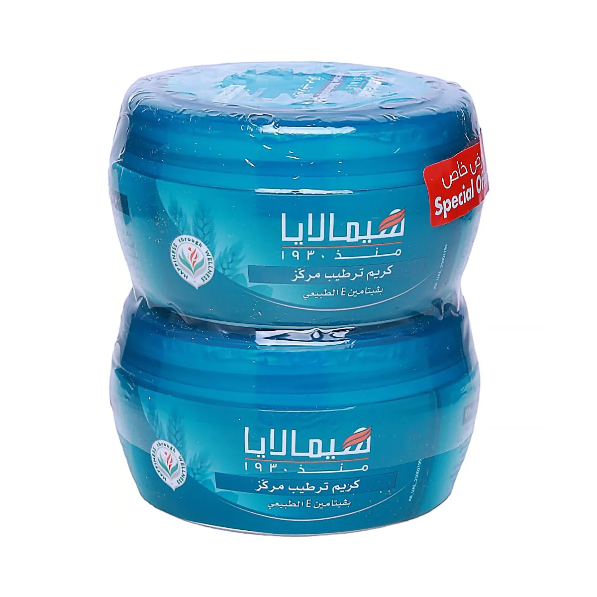 كريم ترطيب مكثف مع فيتامين E طبيعي عبوتين من هيمالايا - 150 مل