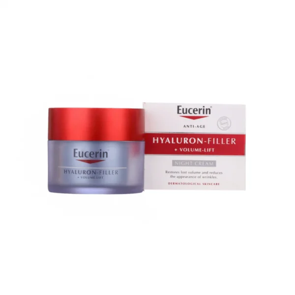 كريم ليلي بحمض الهيالورونيك لترطيب البشرة وتعزيز مرونتها من يوسرين - 50 مل