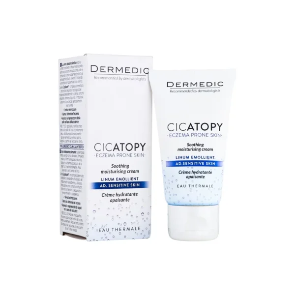 كريم سيكاتوبي مرطب للبشرة المعرضة للإكزيما كم ديرميديك - 75 مل