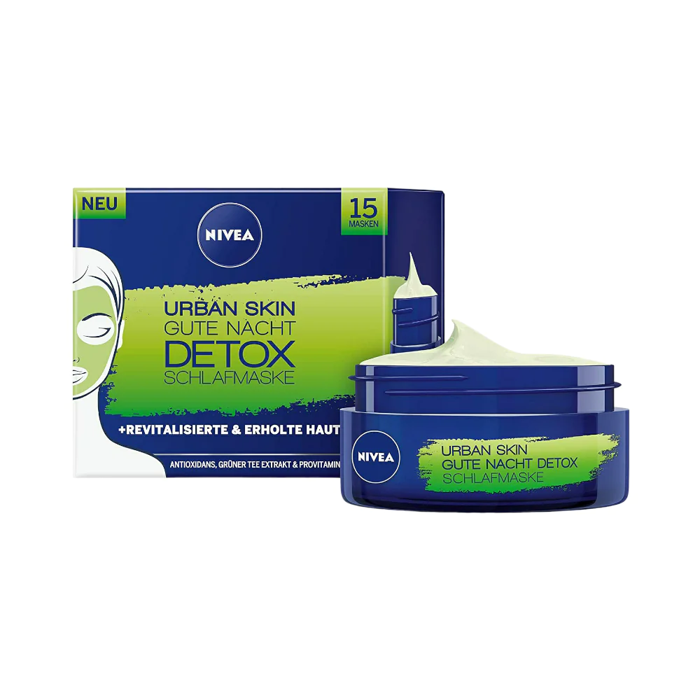 قناع النوم الليلي جودنايت بالشاي الاخضر من نيفيا - 50مل