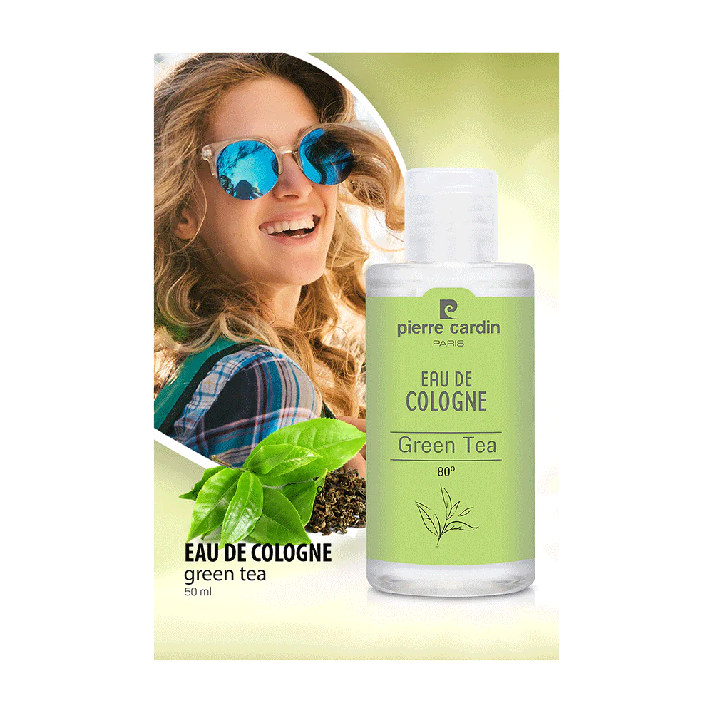 ماء كولونيا بعطر الشاي الأخضر من بيير كاردان - 50 مل - الصورة 2