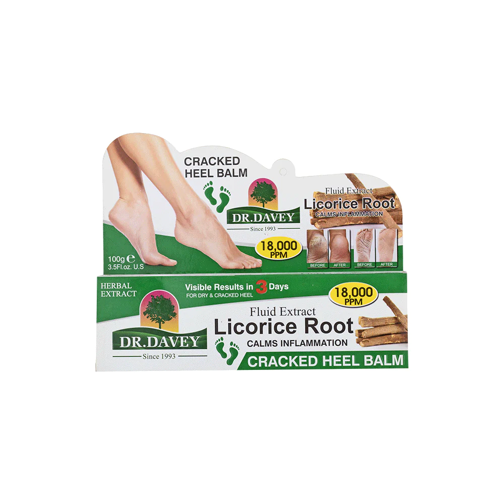 كريم ترطيب القدمين بخلاصة عرق السوس من دكتور ديفي - 100g