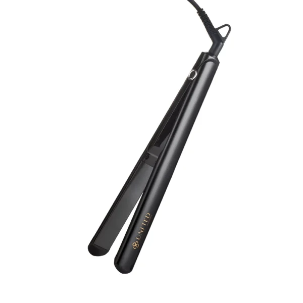 مملس شعر سيراميك قياس 12 سم ودرجة تسخين 450 فهرنهايت - موديل UN-M525 من يونايتد