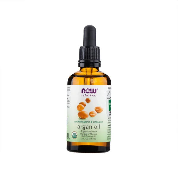 زيت الأرغان العضوي النقي للبشرة و الشعر من ناو - 59 مل