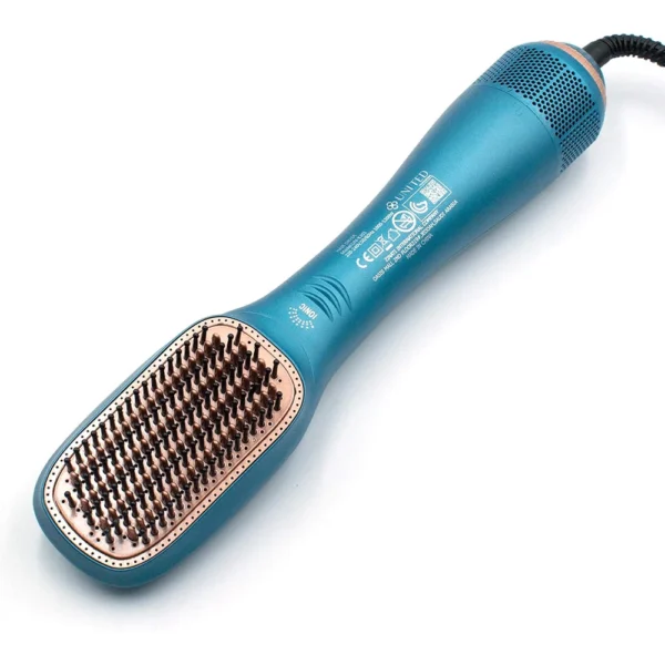 فرشاة 2 في 1 فرد وتجفيف شعر أيونية بقوة 1200 وات - موديل UN-K301 من يونايتد