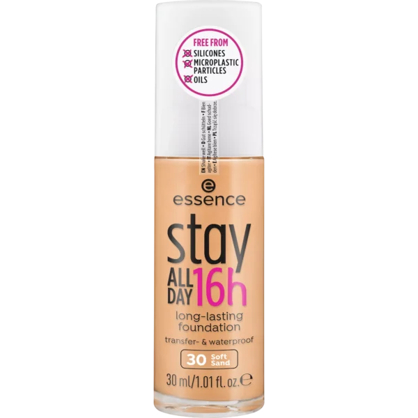 كريم أساس ستاي أول داي 16h درجة لون رقم 30 من إيسنس - 30مل