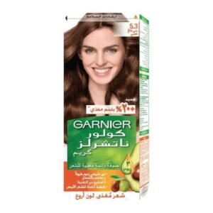 صبغة كولور ناتشرلز كريم من غارنييه - بني فاتح ذهبي 5.3