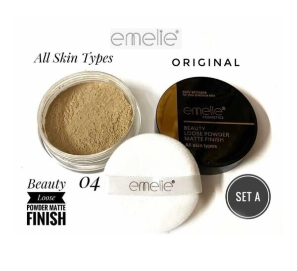 بودره تثبيت لووس باودر من إيميلي -004