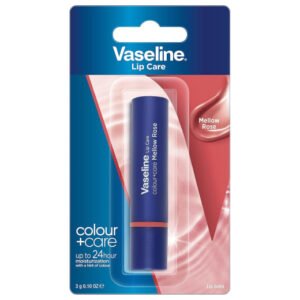 مرطب شفاه كولور اند كير للعناية بالشفاه بلون ميلو روز من فازلين-3g