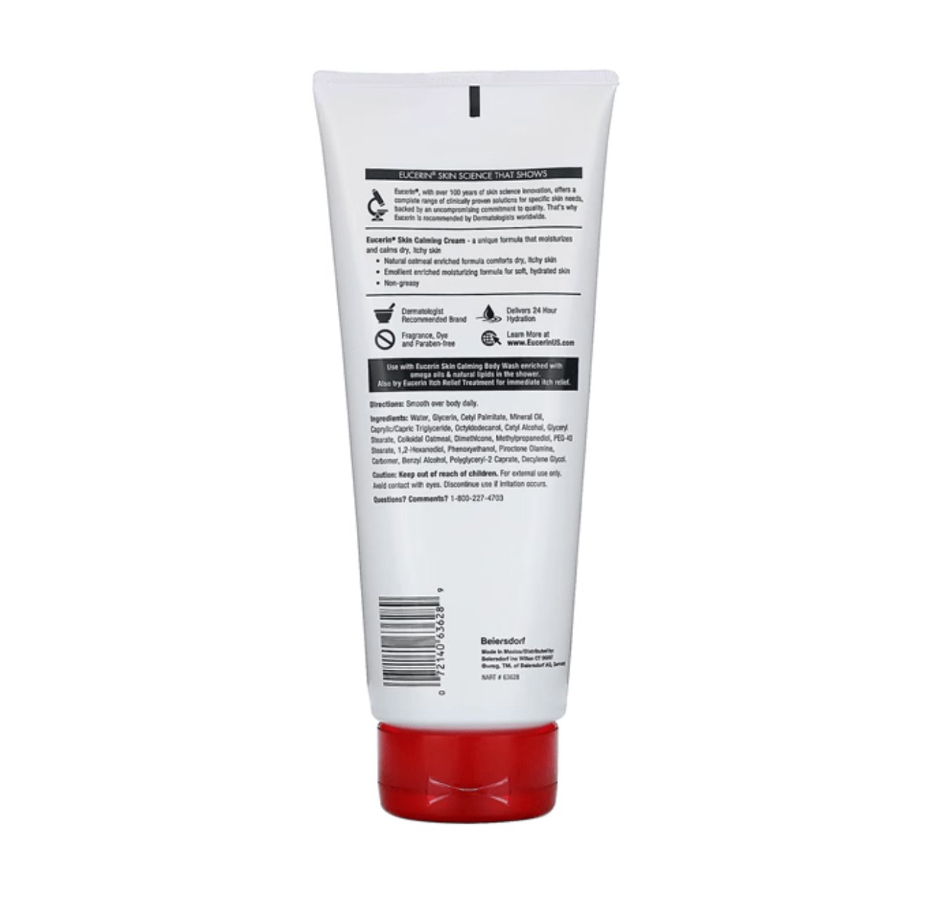 كريم مهدئ للبشرة الجافة والمصابة بالحكة من يوسرين-396g - الصورة 2