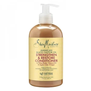 بلسم زيت الخروع الأسود الجامايكي لتقوية وتعزيز نمو الشعر من شيا مويستشر-384مل