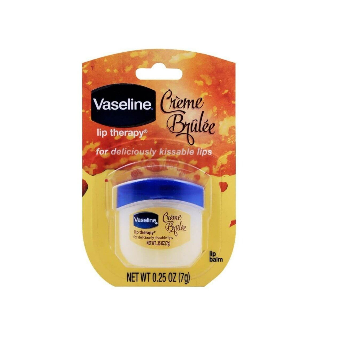 مرطب الشفاه بنكهة كريم بروليه من فازلين - 7 غرام