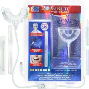 عدة تبييض الأسنان بأستخدام تقنية الضوء