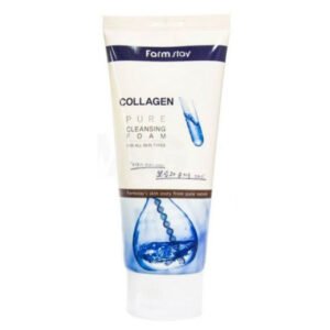 غسول رغوي تنظيف الوجه بالكولاجين من فارم ستاي-180مل