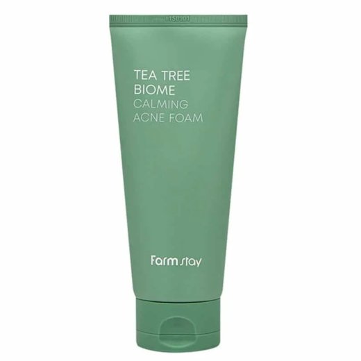 غسول رغوي لحب الشباب بخلاصة شجرة الشاي بيوم من فارم ستاي-180مل