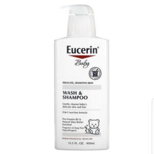 شامبو وغسول للأطفال خالٍ من العطور من يوسرين - 400 مل