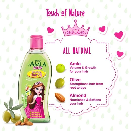 زيت شعر للاطفال من دابر املا - 200 مل - الصورة 3