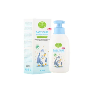 شامبو وغسول للأطفال بزيت دوار الشمس من أيشون بيوتي - 300 مل