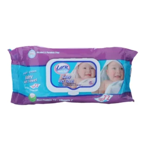 مناديل مبللة فائقة النعومة للأطفال من لارا - 72 حبه