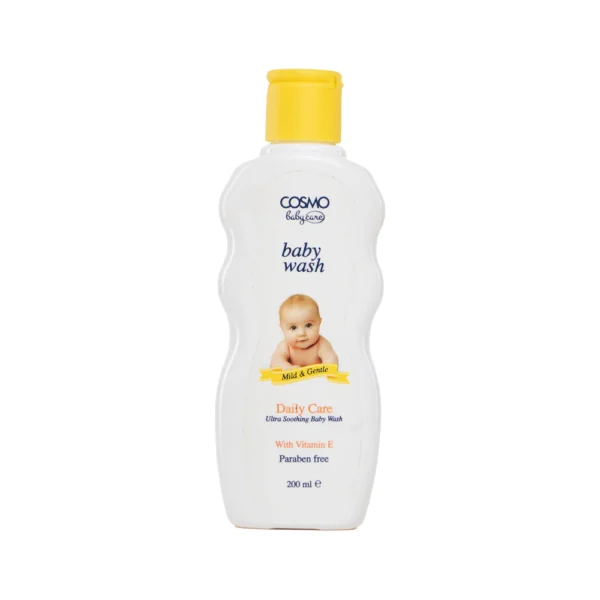 غسول جسم بفيتامين E للعناية اليومية بالأطفال من كوزمو - 200 مل