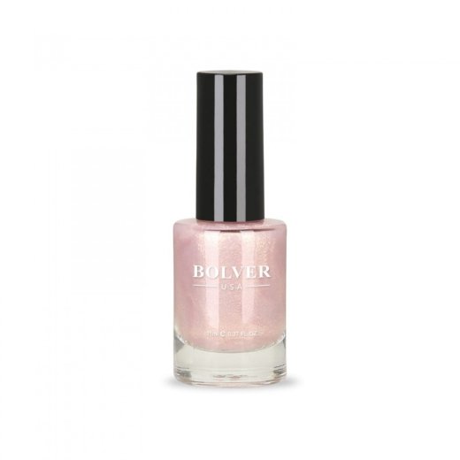 مناكير ثابتة للاظافر لون وردي لماع رقم 656-15 من بولفير - 11g